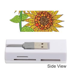 Sunflowers Flower Bloom Nature Memory Card Reader (stick) 