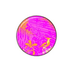 Spring Tropical Floral Palm Bird Hat Clip Ball Marker (10 Pack) by Simbadda