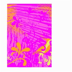 Spring Tropical Floral Palm Bird Large Garden Flag (two Sides)