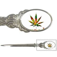 Marijuana Leaf Bright Graphic Letter Openers by Simbadda