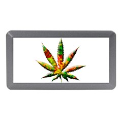 Marijuana Leaf Bright Graphic Memory Card Reader (mini) by Simbadda