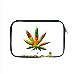 Marijuana Leaf Bright Graphic Apple Macbook Pro 15  Zipper Case by Simbadda