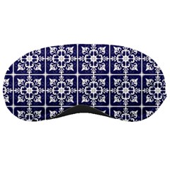 Leaves Horizontal Grey Urban Sleeping Masks by Simbadda