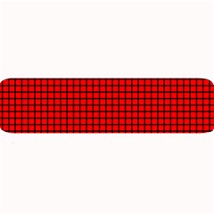 Red And Black Large Bar Mats