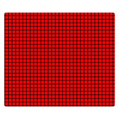 Red And Black Double Sided Flano Blanket (small) 