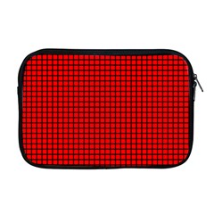 Red And Black Apple Macbook Pro 17  Zipper Case