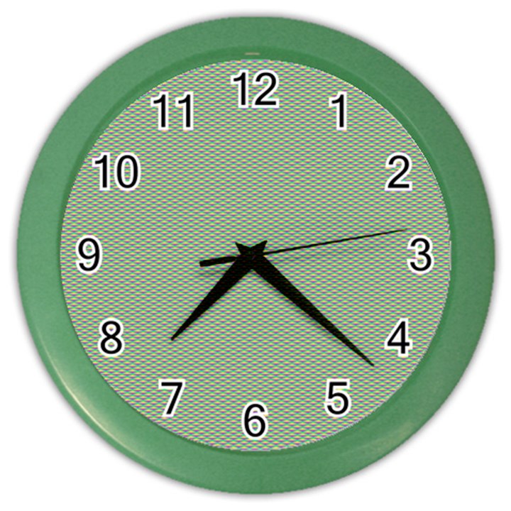 Mardi Gras  Color Wall Clocks