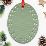 Mardi Gras  Ornament (Oval Filigree) Front