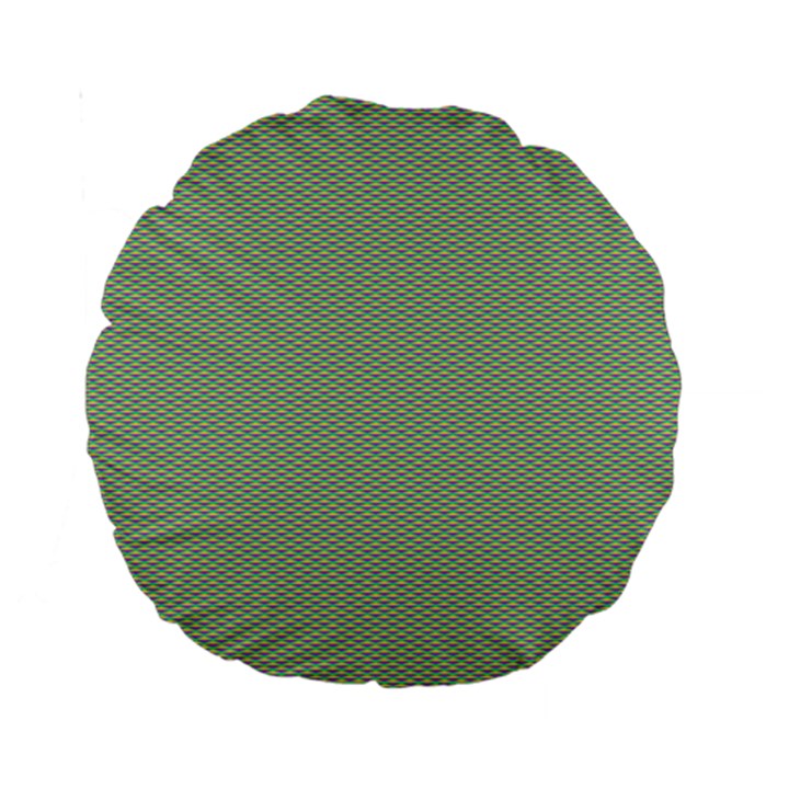 Mardi Gras  Standard 15  Premium Round Cushions