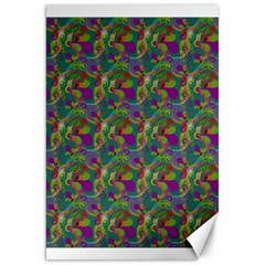 Pattern Abstract Paisley Swirls Canvas 20  X 30   by Simbadda