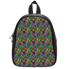 Pattern Abstract Paisley Swirls School Bags (small)  by Simbadda