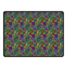 Pattern Abstract Paisley Swirls Fleece Blanket (small) by Simbadda