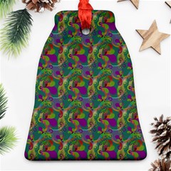 Pattern Abstract Paisley Swirls Ornament (bell)