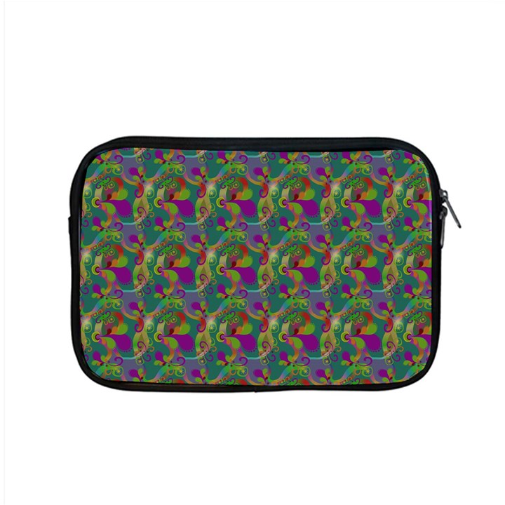 Pattern Abstract Paisley Swirls Apple MacBook Pro 15  Zipper Case