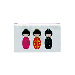 Japanese Dolls Cosmetic Bag (xs)