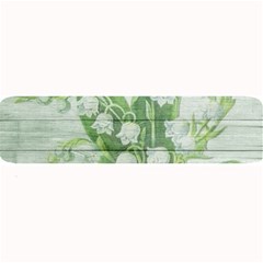 On Wood May Lily Of The Valley Large Bar Mats by Simbadda