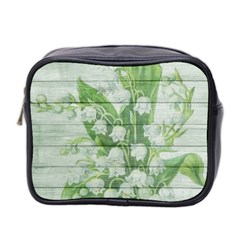 On Wood May Lily Of The Valley Mini Toiletries Bag 2-side by Simbadda