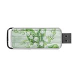 On Wood May Lily Of The Valley Portable USB Flash (One Side) Front