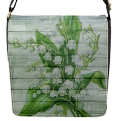 On Wood May Lily Of The Valley Flap Messenger Bag (s) by Simbadda