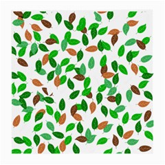 Leaves True Leaves Autumn Green Medium Glasses Cloth by Simbadda