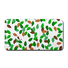 Leaves True Leaves Autumn Green Medium Bar Mats by Simbadda