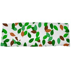 Leaves True Leaves Autumn Green Body Pillow Case Dakimakura (two Sides)