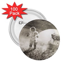 Astronaut Space Travel Space 2.25  Buttons (100 pack) 