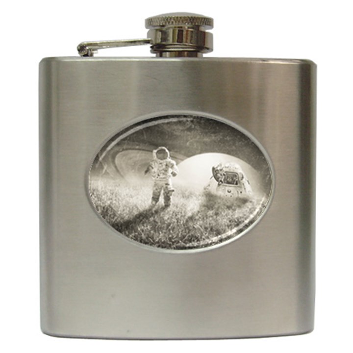 Astronaut Space Travel Space Hip Flask (6 oz)