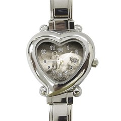 Astronaut Space Travel Space Heart Italian Charm Watch by Simbadda