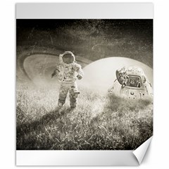 Astronaut Space Travel Space Canvas 8  x 10 