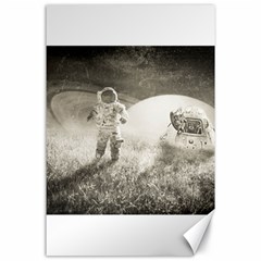 Astronaut Space Travel Space Canvas 24  x 36 