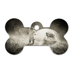 Astronaut Space Travel Space Dog Tag Bone (One Side) Front