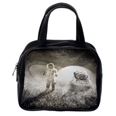 Astronaut Space Travel Space Classic Handbags (one Side)