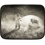 Astronaut Space Travel Space Fleece Blanket (Mini) 35 x27  Blanket