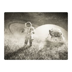 Astronaut Space Travel Space Double Sided Flano Blanket (Mini) 