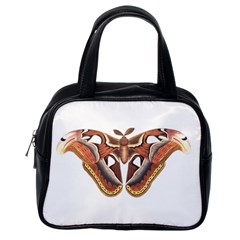 Butterfly Animal Insect Isolated Classic Handbags (one Side) by Simbadda