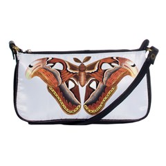 Butterfly Animal Insect Isolated Shoulder Clutch Bags by Simbadda