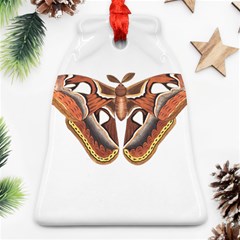 Butterfly Animal Insect Isolated Bell Ornament (two Sides)