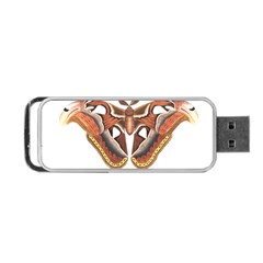 Butterfly Animal Insect Isolated Portable Usb Flash (two Sides) by Simbadda