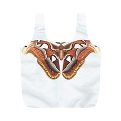 Butterfly Animal Insect Isolated Full Print Recycle Bags (m)  by Simbadda