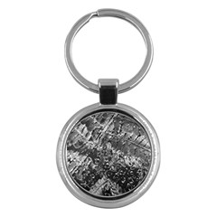 Fern Raindrops Spiderweb Cobweb Key Chains (round)  by Simbadda