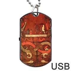 Works From The Local Dog Tag Usb Flash (one Side) by Simbadda