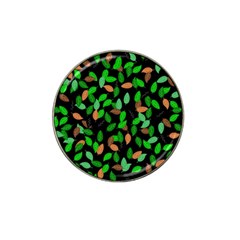 Leaves True Leaves Autumn Green Hat Clip Ball Marker by Simbadda