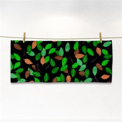 Leaves True Leaves Autumn Green Cosmetic Storage Cases by Simbadda