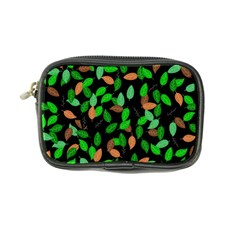 Leaves True Leaves Autumn Green Coin Purse by Simbadda