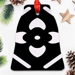 Pattern Background Bell Ornament (two Sides)