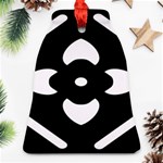 Pattern Background Bell Ornament (Two Sides) Front