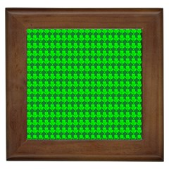 St  Patricks Day Green Framed Tiles by PhotoNOLA