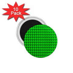 St  Patricks Day Green 1 75  Magnets (10 Pack) 