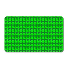 St  Patricks Day Green Magnet (rectangular)